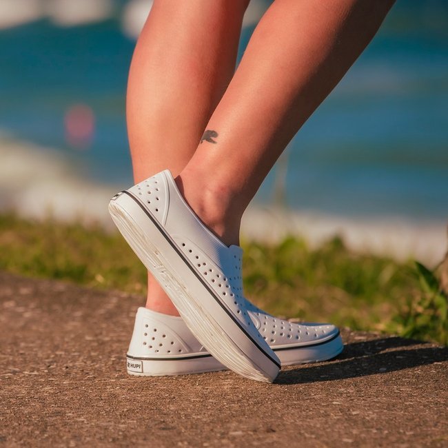 Tênis Slip On HUPI Aspen Feminino Branco