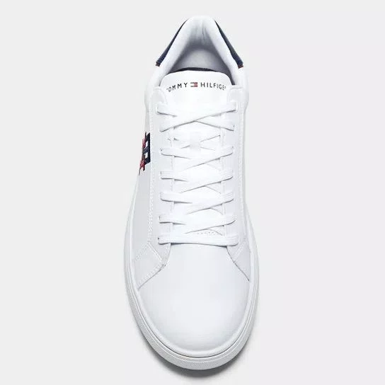Tênis Tommy Hilfiger Daniel Masculino Branco/Cinza