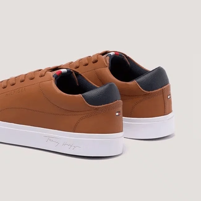 Tênis Tommy Hilfiger Greg Masculino Marrom