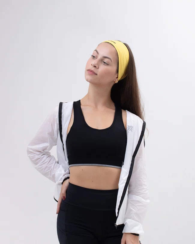 Testeira Headband Amarela HUPI
