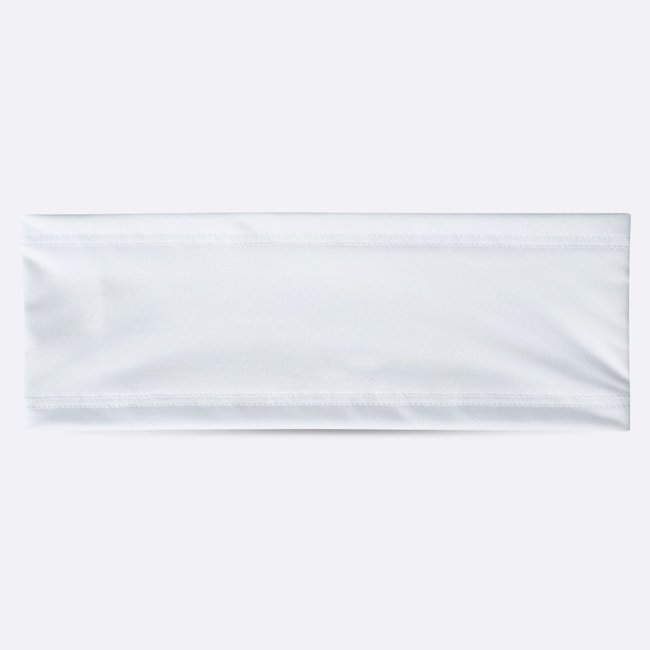 Testeira HeadBand Branco Liso HUPI