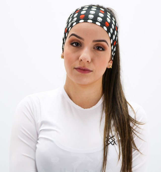 Testeira HeadBand Caveira HUPI