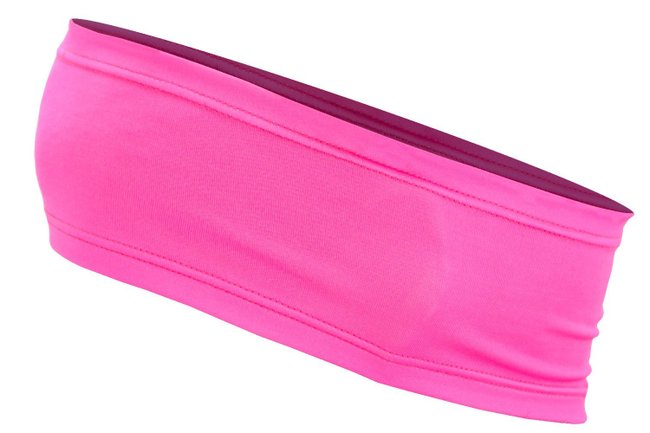 Testeira HeadBand Rosa Liso HUPI