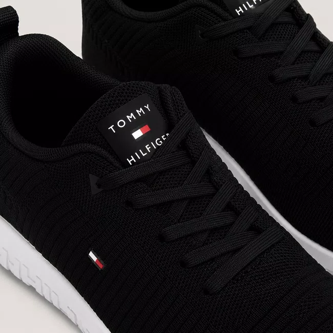 Tênis Tommy Hilfiger Esportivo Clássico Tevo 6D Preto