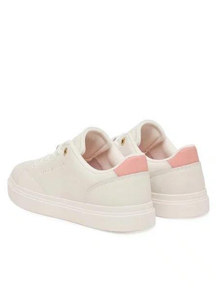 Tênis Tommy Hilfiger Cupsole Leather Feminino Branco