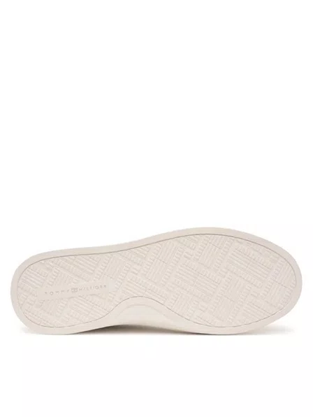Tênis Tommy Hilfiger Cupsole Leather Feminino Branco