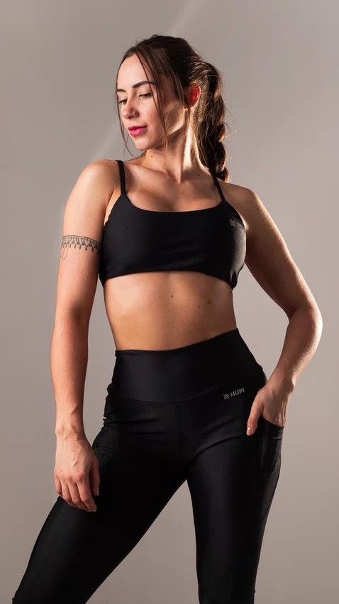 Top HUPI Color - Preto