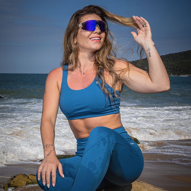 Top HUPI Eclipse Azul