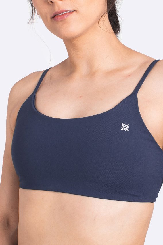 Top HUPI Pulse Azul Marinho