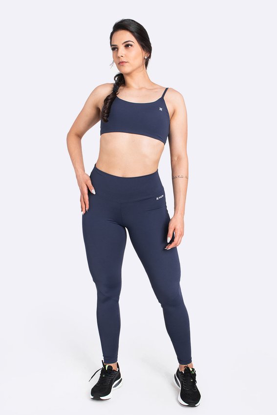 Top HUPI Pulse Azul Marinho