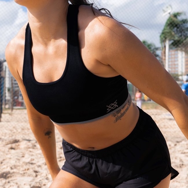 Top HUPI Seamless Preto