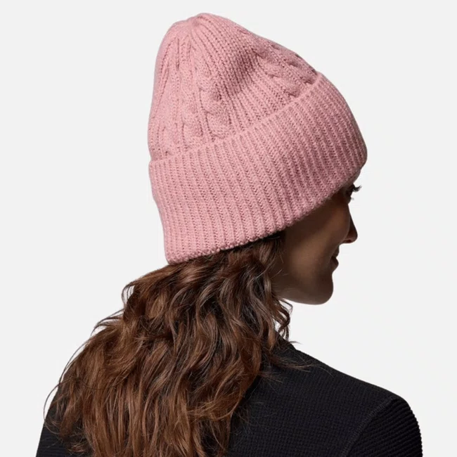 Gorro Columbia Agate Pass Cable Knit Feminino Rosa