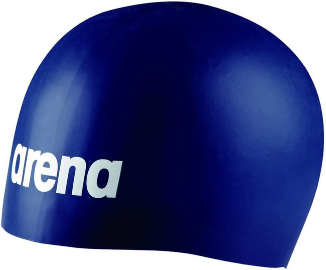 Touca de Natação Arena 3D Race Azul