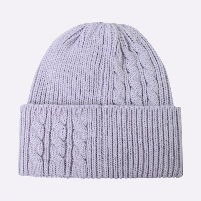 Gorro Columbia Agate Pass Cable Knit Lilás