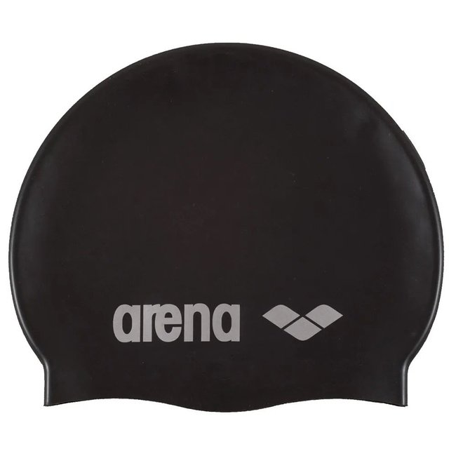 Touca de Natação Arena Classic Silicone Preto