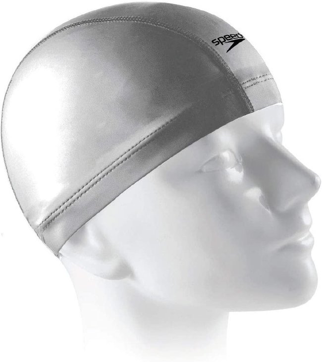 Touca de Natação Speedo Confort Cinza Prata
