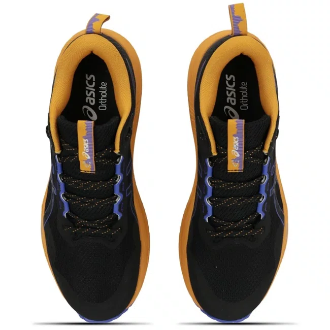 Tênis ASICS Trabuco Terra 3 Masculino Preto e Azul