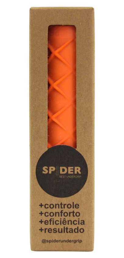 Undergrip Spider para Raquetes Grosso com Copo Laranja