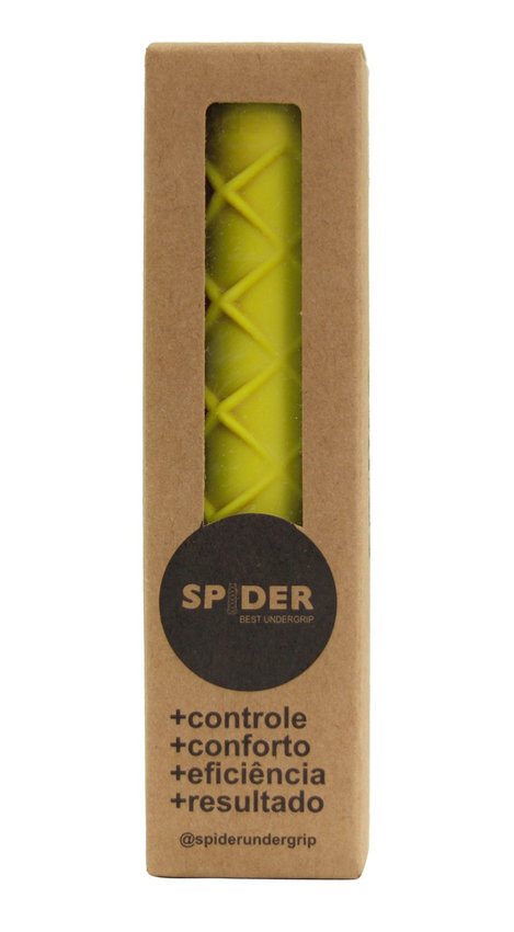 Undergrip Spider para Raquetes Fino com Copo Amarelo