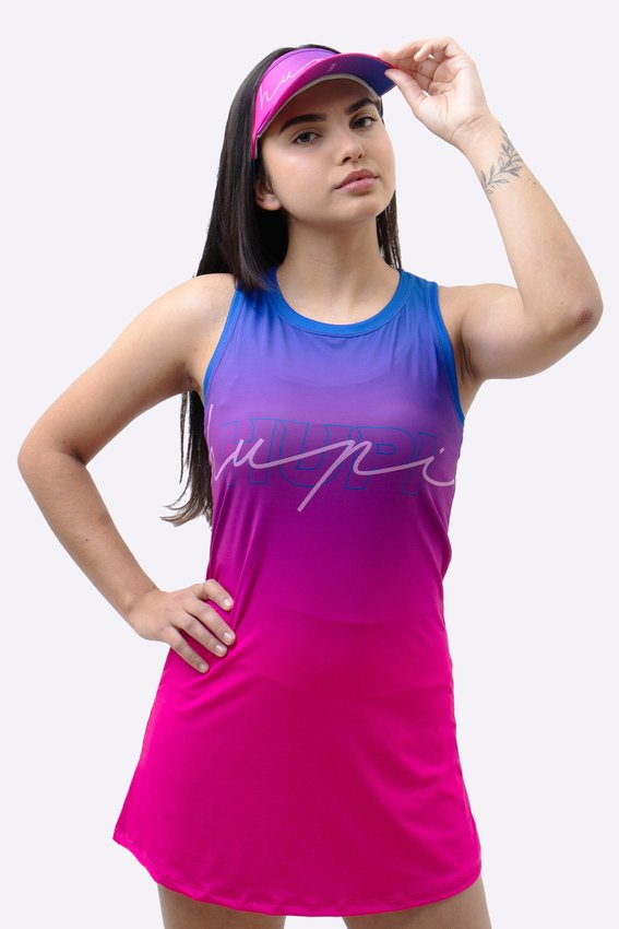 Vestido Padel / Beach Tennis HUPI Colors Roxo