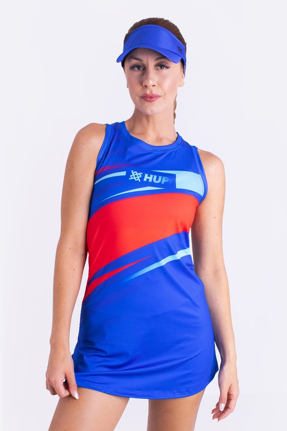 Vestido Beach Tennis Com Shorts Poliéster HUPI Miami