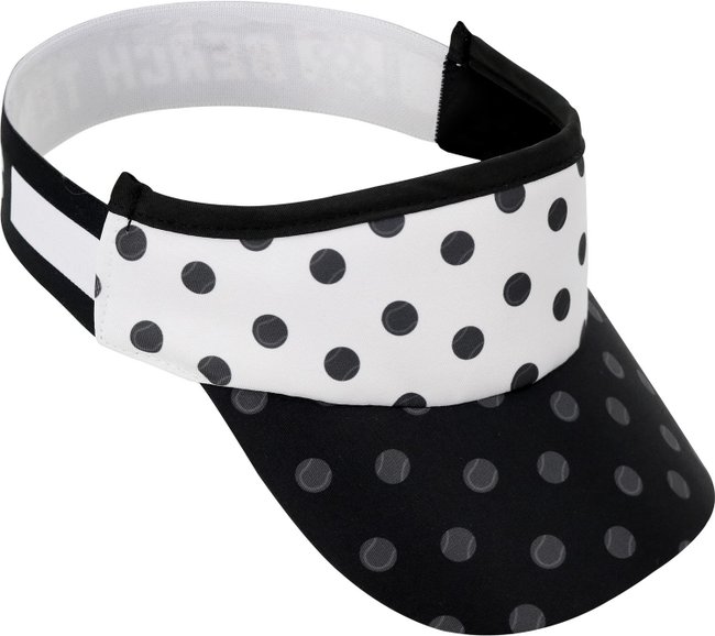 Viseira Beach Tennis HUPI Branco/Preto