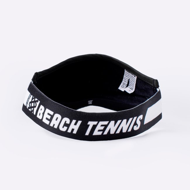 Viseira Beach Tennis HUPI Branco/Preto