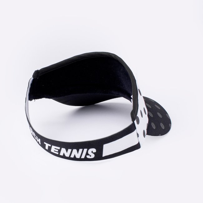 Viseira Beach Tennis HUPI Branco/Preto