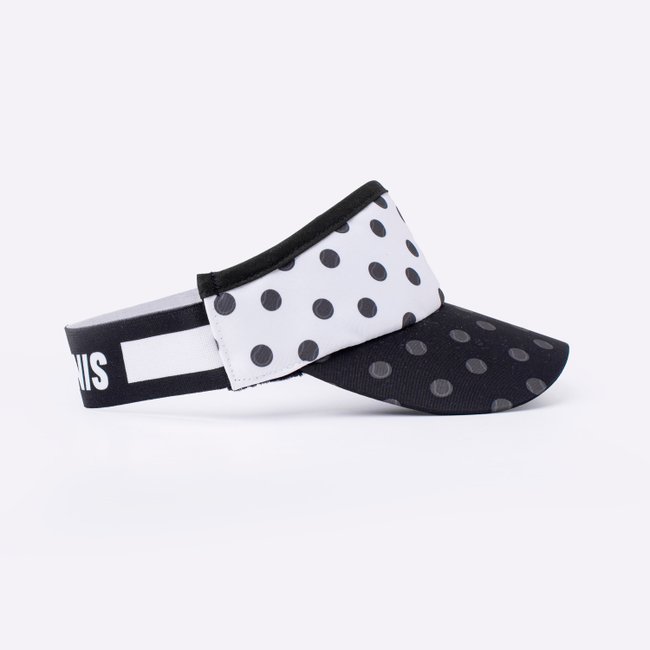 Viseira Beach Tennis HUPI Branco/Preto