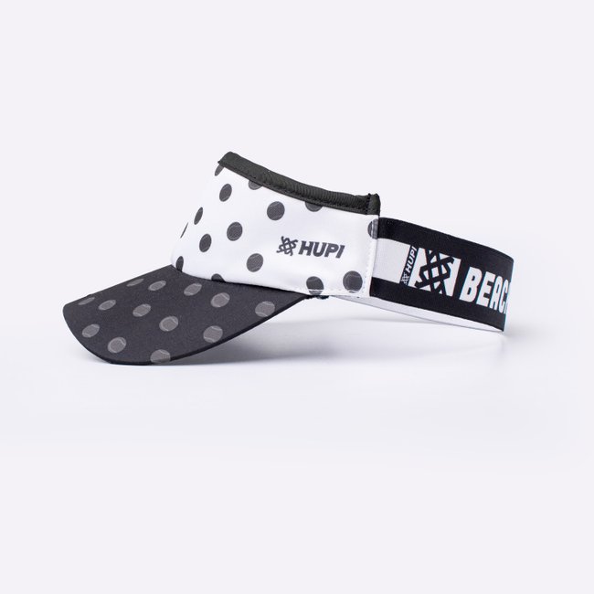 Viseira Beach Tennis HUPI Branco/Preto