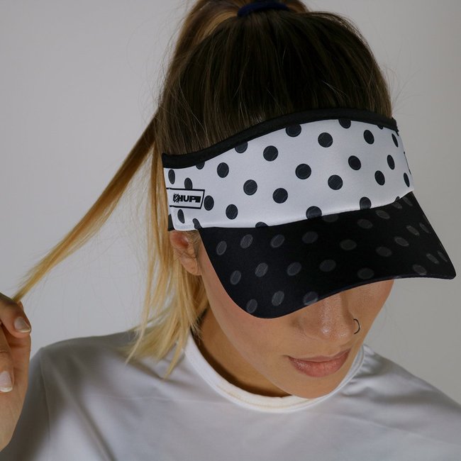 Viseira Beach Tennis HUPI Branco/Preto