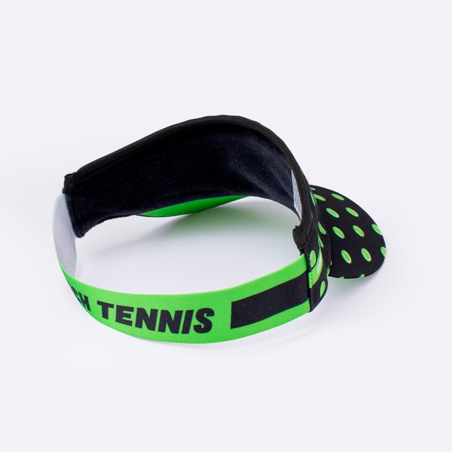 Viseira Beach Tennis HUPI Preto/Verde