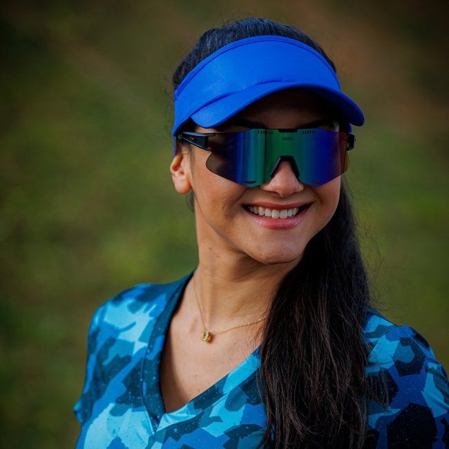 Viseira HUPI Azul Liso