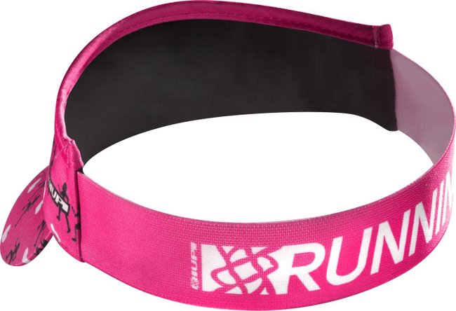 Viseira para Corrida HUPI Love Run Rosa