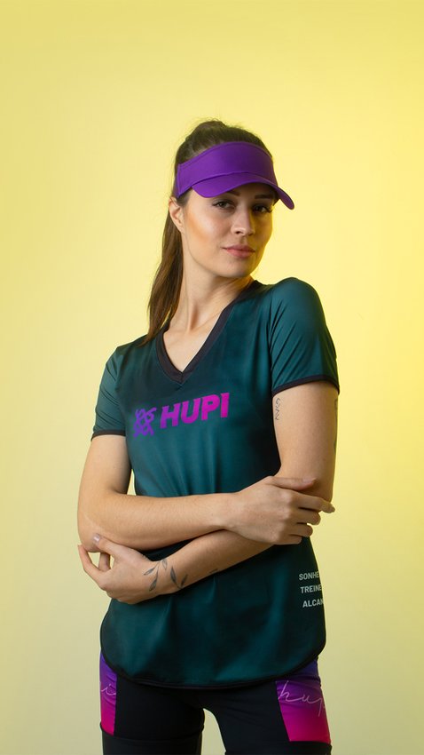 Viseira HUPI Roxo Liso