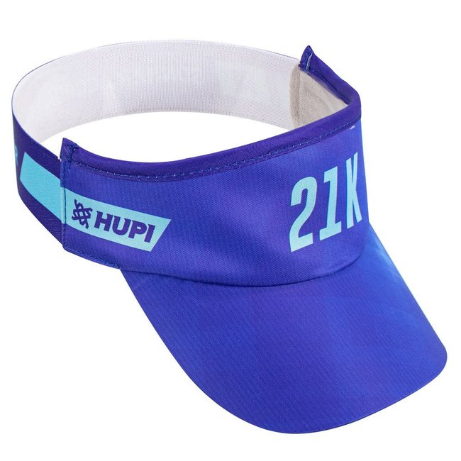 Viseira para Corrida HUPI 21k Blurry Azul