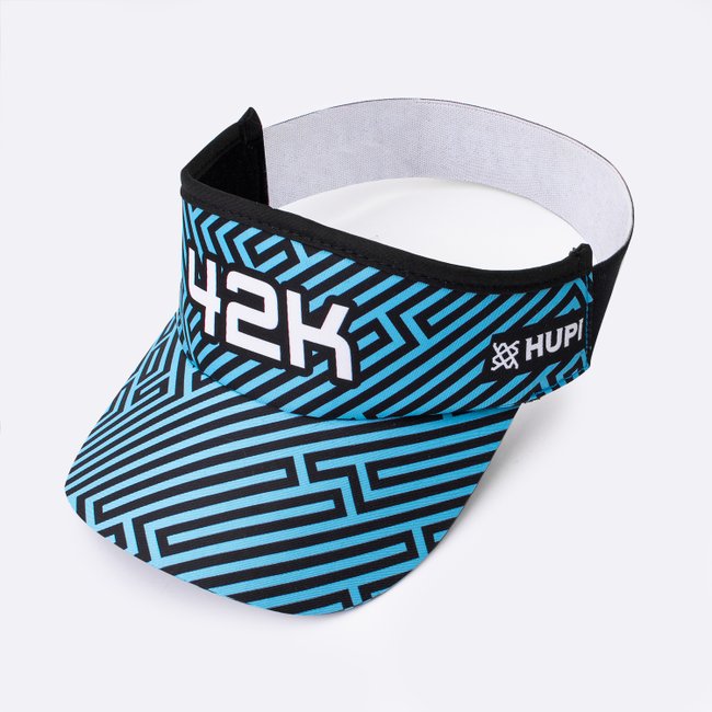 Viseira para Corrida HUPI 42k Grids Azul