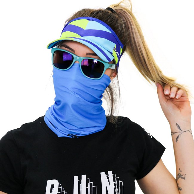 Viseira para Corrida HUPI Azul