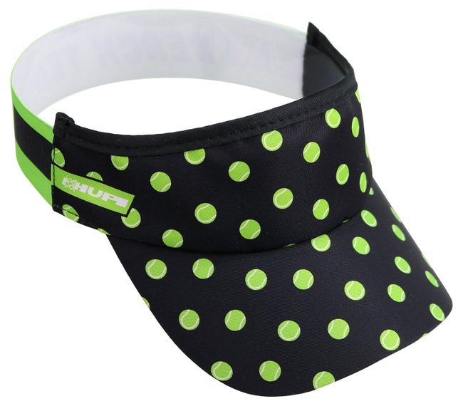 Viseira Beach Tennis HUPI Preto/Verde