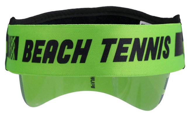 Viseira Beach Tennis HUPI Preto/Verde
