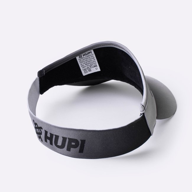 Viseira para Corrida HUPI Colors Cinza