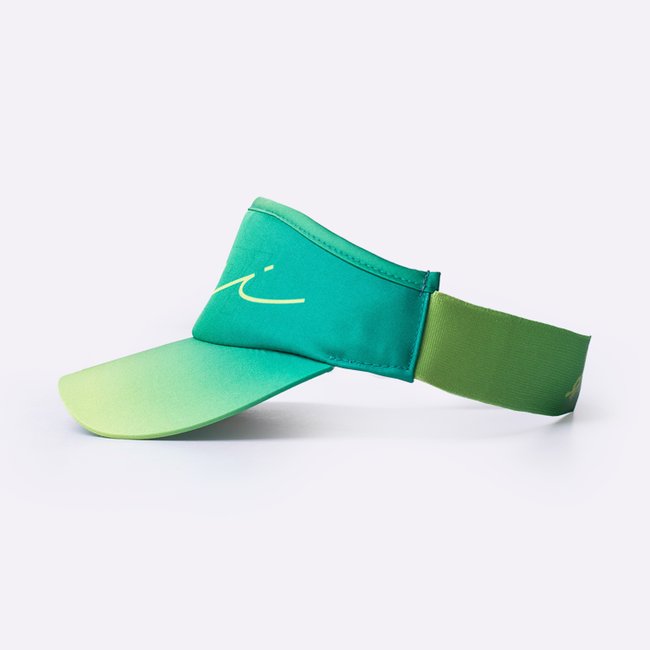 Viseira para Corrida HUPI Colors Verde