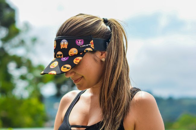 Viseira para Corrida HUPI Emotions
