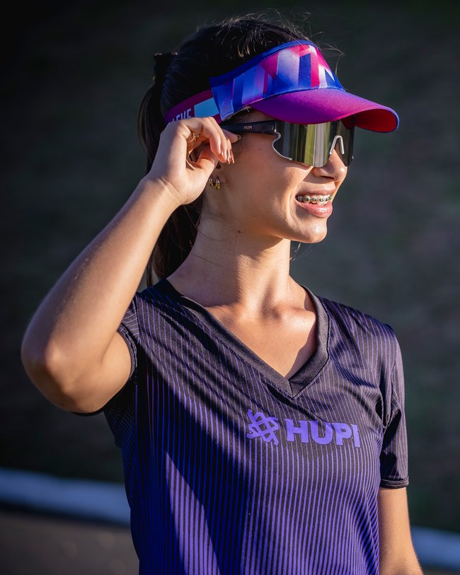 Viseira para Corrida HUPI Leve So O Que For Leve