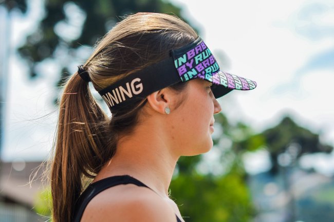 Viseira para Corrida HUPI Run Baby Run