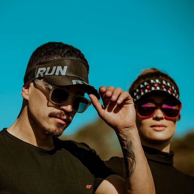 Viseira para Corrida HUPI RUN Preto