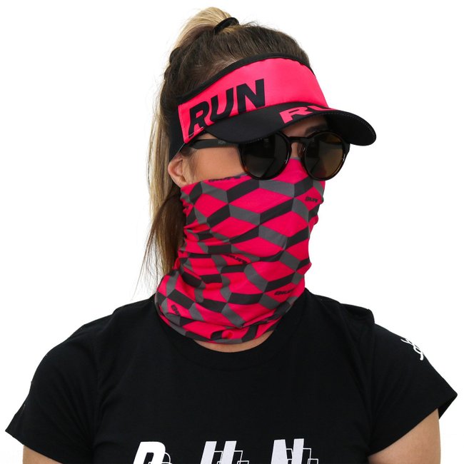 Viseira para Corrida HUPI RUN Rosa