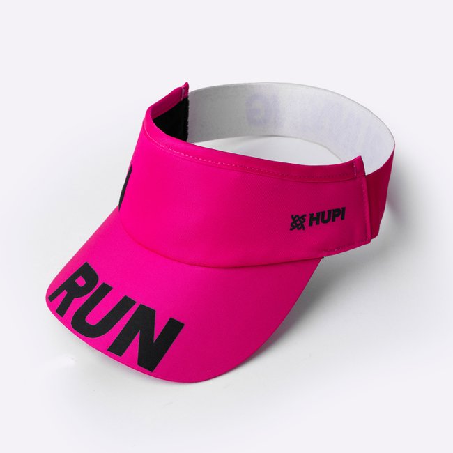 Viseira para Corrida HUPI RUN Rosa Lisa