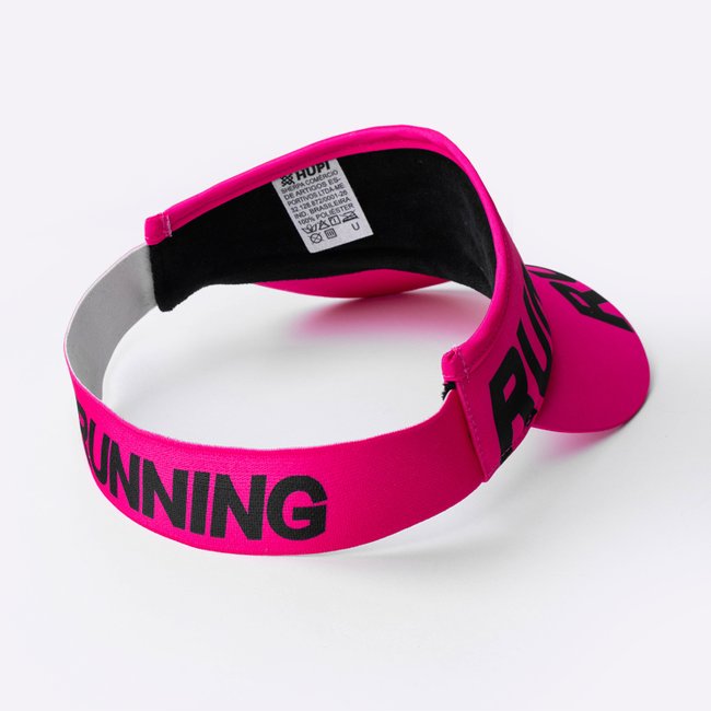 Viseira para Corrida HUPI RUN Rosa Lisa