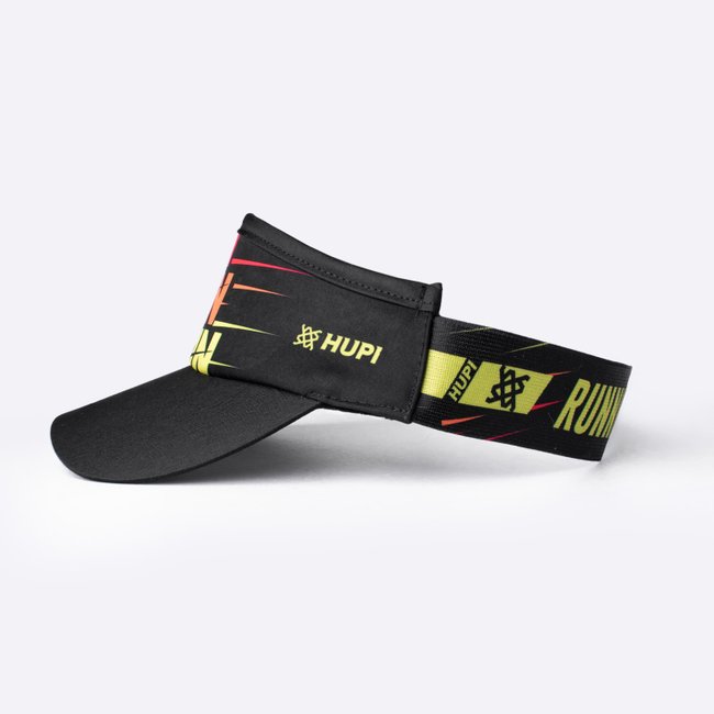 Viseira para Corrida Hupi Running Run Run Run
